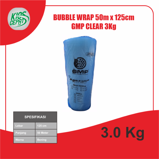 Bubble Wrap (50m x 125cm) GMP - BENING