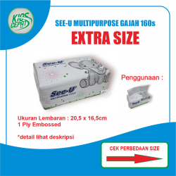 See-U Multipurpose 160s (GAJAH EXTRA SIZE)
